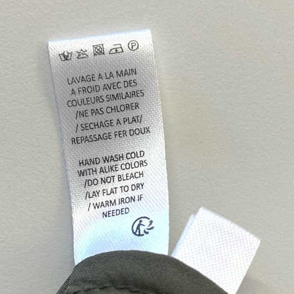 Max & Moi Paris Olive Green Lace Trim Silk Babydoll Camisole Tank Top Y2K Style - Picture 6 of 8